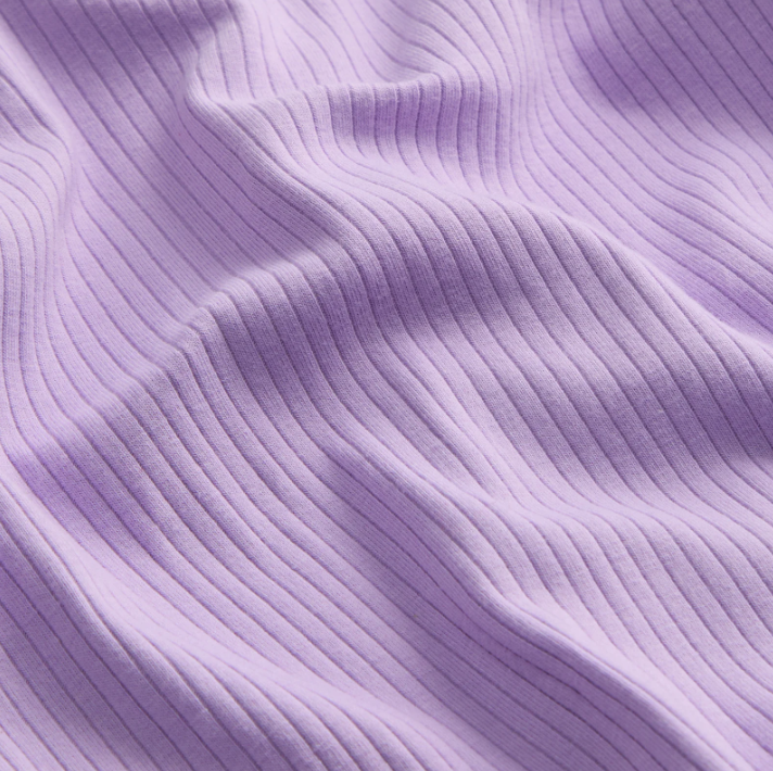 Ribbed Pyjamas - Lilac
