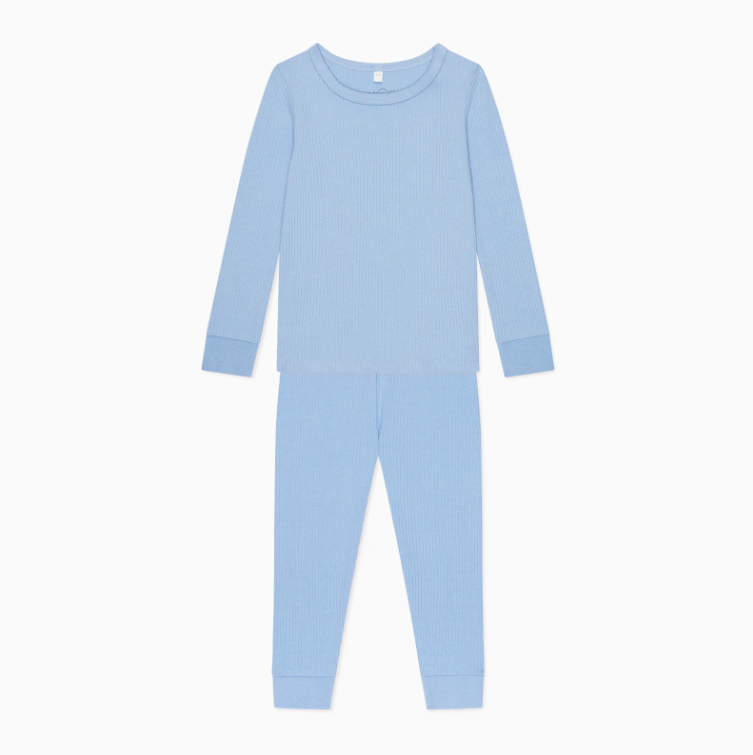Ribbed Pyjamas - Hydrangea